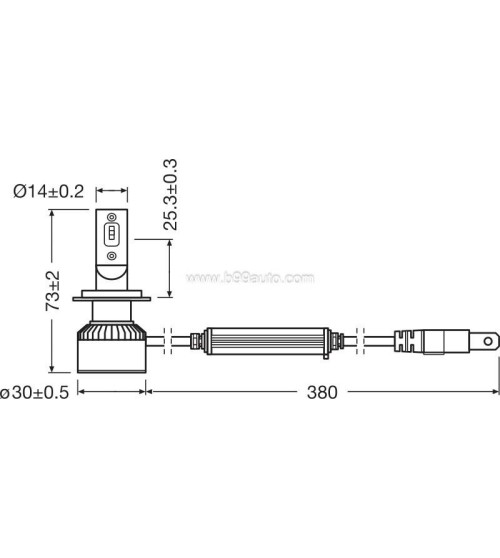 Osram LEDriving XTR H7 LED Osram LEDriving XTR H7 LED